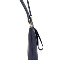 Dámská kožená kabelka Pierre Cardin 4202 GNC DOLLARO navy Modrá
